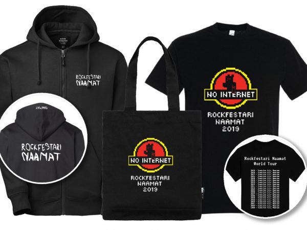 Rockfestari Naamojen 20-vuotisjuhlavuoden ilme on silkkaa modernismia!